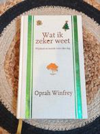 Wat ik zeker weet Oprah Winfrey, Ophalen of Verzenden, Zo goed als nieuw, Spiritualiteit algemeen, Overige typen