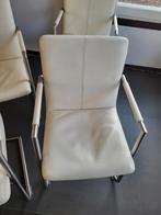 6 Henders & Hazel Eetkamerstoelen - Mooie set!, Huis en Inrichting, Stoelen, Gebruikt, Wit, Ophalen of Verzenden, Modern