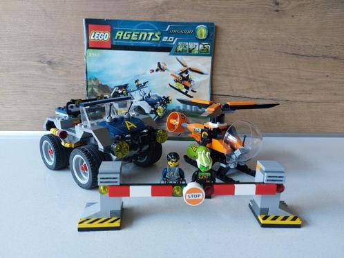 Lego 8969 Ultra Agents – 4 WD achtervolging, Kinderen en Baby's, Speelgoed | Duplo en Lego, Zo goed als nieuw, Lego, Complete set