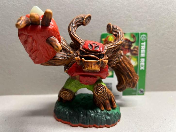 Skylanders Giants Tree Rex mét kaart & sticker, Spelcomputers en Games, Games | Nintendo Wii U, Zo goed als nieuw, Role Playing Game (Rpg)