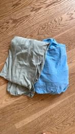 2 hoeslaken voor ledikant reiswieg 120x60 cm, Kinderen en Baby's, Babywiegjes en Ledikanten, Ophalen of Verzenden, Gebruikt, Ledikant
