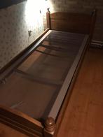 1 persoons bed met verstelbaar Auping bedbodem, 90 cm, Eenpersoons, Ophalen of Verzenden, Hout
