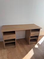 Bureau met lades en opbergruimte, Huis en Inrichting, Ophalen, Gebruikt, Bureau