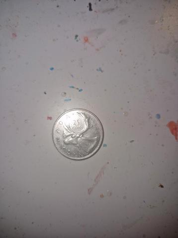 25 cent munt beschikbaar voor biedingen