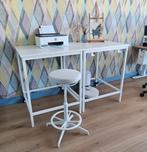 2 IKEA TROTTEN tafels – volledig wit, als nieuw, Huis en Inrichting, Ophalen, Zo goed als nieuw
