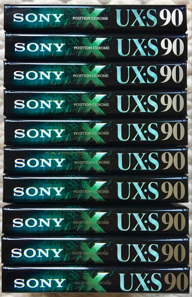 NOS Sony UX-S90 1998 NIEUW cassettebandjes UX-S 90 UXS90 UXS, Cd's en Dvd's, Cassettebandjes, Nieuw in verpakking, Onbespeeld