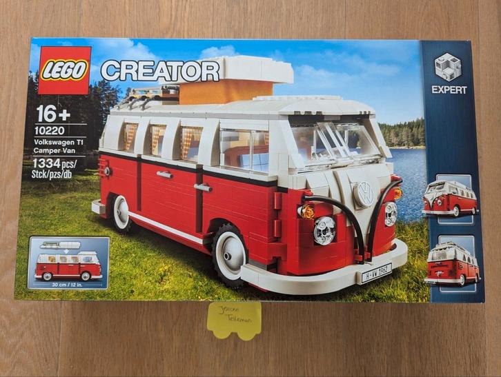 NIEUW Lego creator expert Volkswagen VW T1 camper 10220, Kinderen en Baby's, Speelgoed | Duplo en Lego, Nieuw, Lego, Complete set