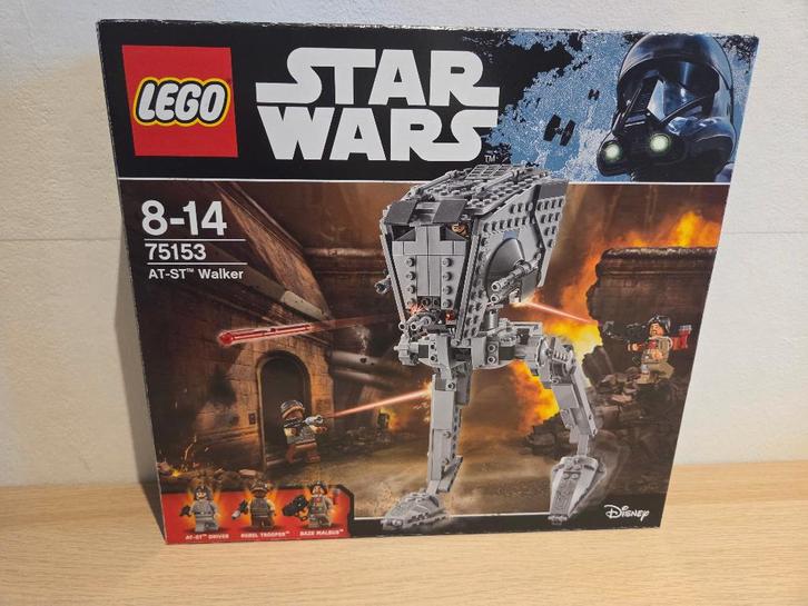 Lego Star Wars 75153 - AT-ST Walker, Kinderen en Baby's, Speelgoed | Duplo en Lego, Zo goed als nieuw, Lego, Complete set, Ophalen of Verzenden