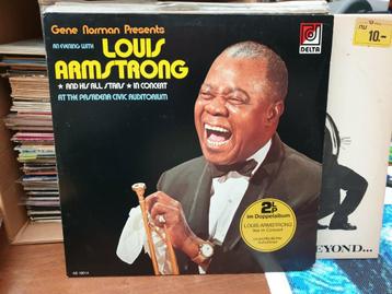 Louis Armstrong- An evening with .... , 2 lp (8) beschikbaar voor biedingen