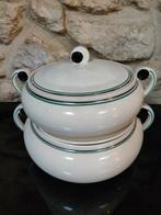 Societé ceramique terrines "strand "servies., Ophalen of Verzenden