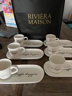 Riviera Maison Caffé Doppio, Nieuw, Overige stijlen, Kop(pen) en/of Schotel(s), Ophalen of Verzenden
