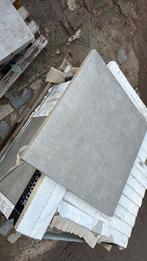 Restant 12,5m2 60x60x3 keramische terrastegels kera Paris, Ophalen, Nieuw, Keramiek, Terrastegels
