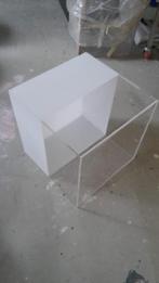 Plexiglas/Perspex/acrylaat kubussen 50 cm met deksel 11 st., Ophalen of Verzenden