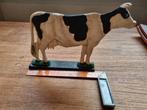 Gietijzeren Koe - Decoratief Beeld, Ophalen of Verzenden, Gebruikt, Metaal, Dierenbeeld