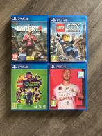 PS4 Spellen Pakket: FarCry, Lego, FIFA, Gebruikt, 1 speler, Eén computer, Vanaf 3 jaar