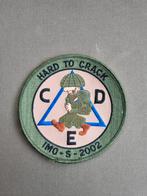 Badge KLU IMO-5 -2002 hard to crack, Ophalen of Verzenden, Luchtmacht, Nederland, Embleem of Badge