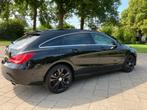 Mercedes-Benz CLA 1.6 Cla200 115KW Sh.br. 7G-DCT 2015 Zwart, Auto's, CLA, 730 kg, Zwart, Leder en Stof