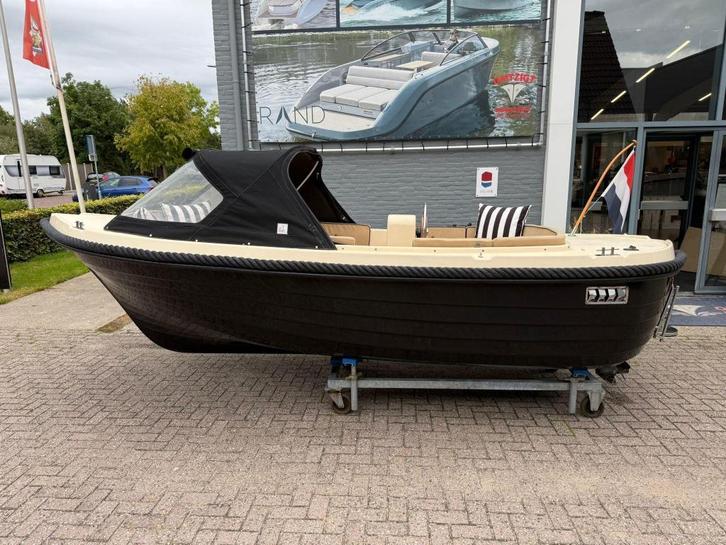 Occ. Oud Huijzer 520 met 8pk Mercury, Watersport en Boten, Sloepen, Gebruikt, Tot 10 pk, 3 tot 6 meter, Buitenboordmotor, Benzine
