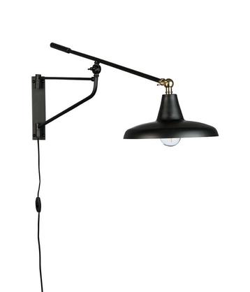 Wandlamp/muurlamp Dutchbone Hector zwart nieuw beschikbaar voor biedingen