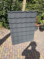 Nieuwe grijze dakpanplaten 8 stuks lengte 115cm br 85 cm, Doe-het-zelf en Verbouw, Dakpannen en Dakbedekking, Dakplaat of Dakpanplaat