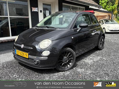 Fiat 500 CABRIO | AIRCO | LEDER | APK MRT'26 | NAP, Auto's, Fiat, Bedrijf, ABS, Airbags, Airconditioning, Bluetooth, Elektrische buitenspiegels