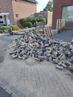 Betonklinkers 21x10,5x8 - Grijs & Rood - Gratis Ophalen, Tuin en Terras, Tegels en Klinkers, Ophalen, Gebruikt, Klinkers, 10 m² of meer