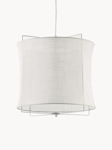 Westwing Clouds hanglamp – wit linnen, nieuwstaat beschikbaar voor biedingen