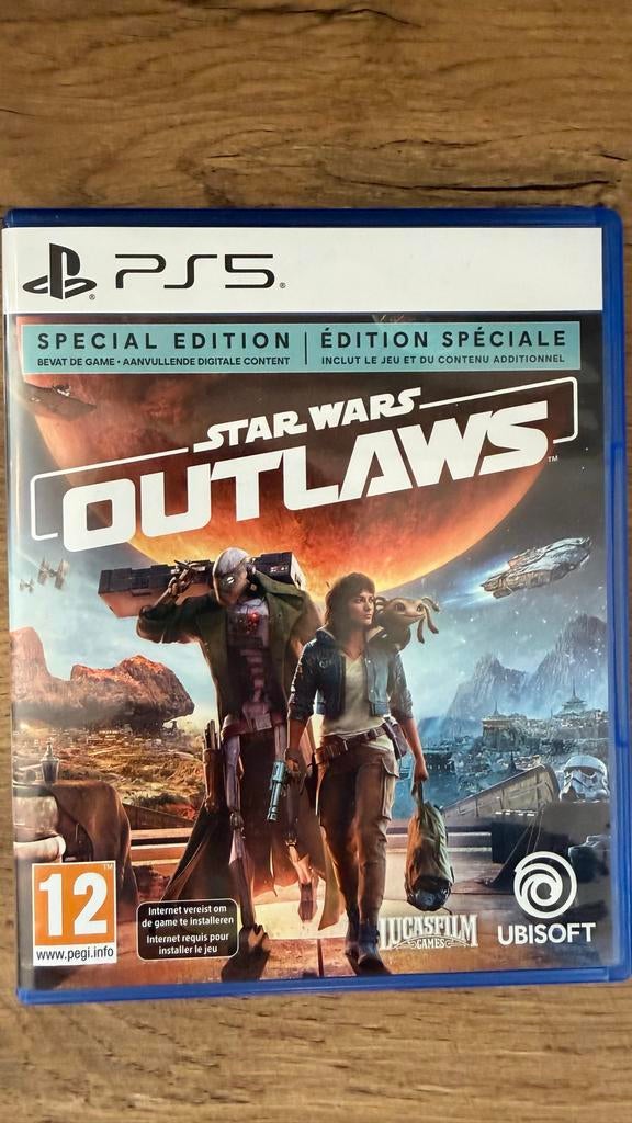 Ps5 star wars outlaws, Spelcomputers en Games, Games | Sony PlayStation 5, Ophalen of Verzenden, Zo goed als nieuw