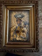 Oude religieuze afbeelding in lijst, Antiek en Kunst, Ophalen