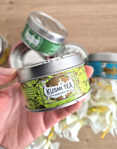 Kusmi Tea Blikjes – Set van 5, Verzamelen, Blikken, Gebruikt, Thee, Overige merken, Ophalen of Verzenden