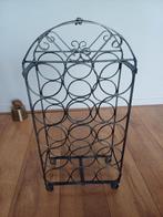 Brocante wijnrek, Gebruikt, Ophalen of Verzenden, Metaal, 5 tot 15 flessen