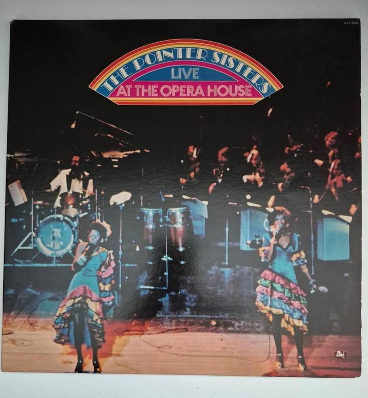 Pointer Sisters. Live at the Opera House. Dubbel LP., Cd's en Dvd's, Vinyl | Pop, 1960 tot 1980, 12 inch, Ophalen of Verzenden