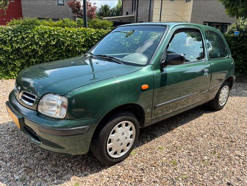 Nissan Micra 1.0 3D 1998 Groen NIEUWE APK !, Auto's, Nissan, Bedrijf, Micra, ABS, Airbags, Elektrische buitenspiegels, Metallic lak