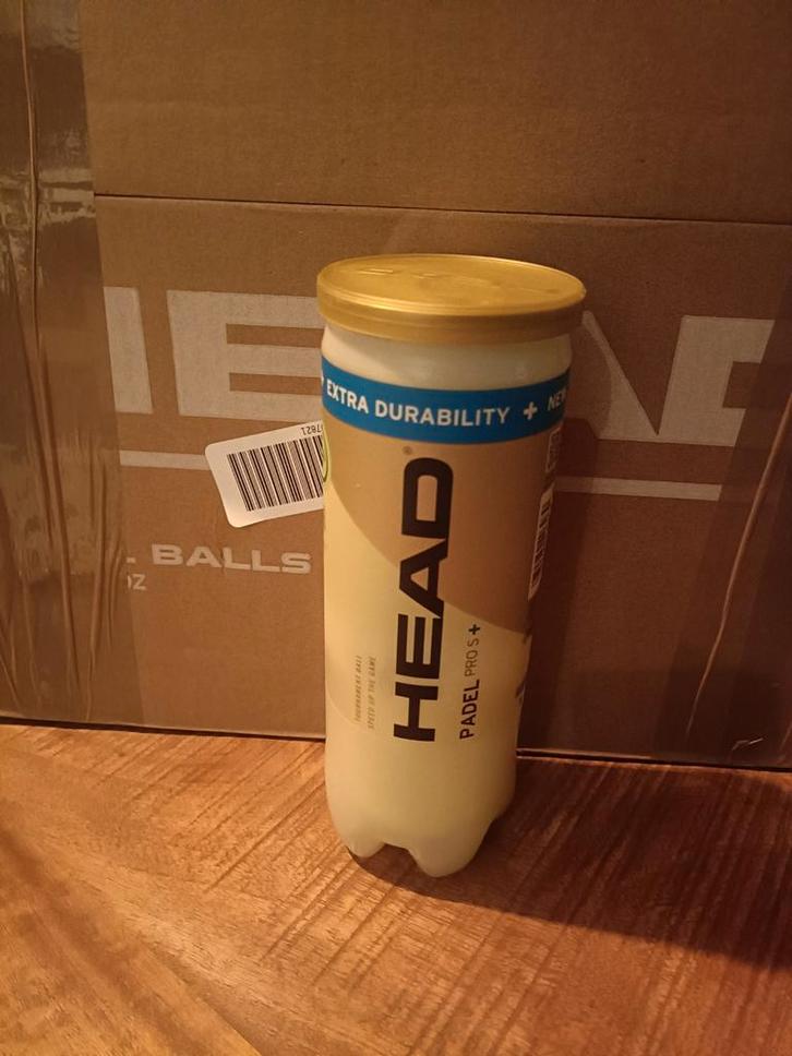 Head Pro S Plus padelballen 4,75 per blik, Sport en Fitness, Padel, Nieuw, Padelballen, Ophalen of Verzenden