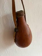 Vintage Afrikaanse Gourd Fles Kenya, Ophalen of Verzenden