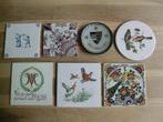 Setje van nog 6 tegels / siertegels / wandtegels, Antiek en Kunst, Ophalen of Verzenden