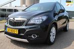 Opel Mokka 1.4 T Innovation_LEER_NAVI_140 PK!_NETTE AUTO_GOE, Voorwielaandrijving, Gebruikt, 4 cilinders, Zwart