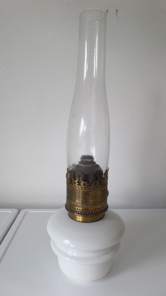 Petroleumlamp, Brünner/BAT, D.R. Patent, vintage-(#8491), Antiek en Kunst, Antiek | Lampen, Ophalen of Verzenden