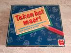 Leuk spel TEKEN HET MAAR! Soort Pictionary, Hobby en Vrije tijd, Gezelschapsspellen | Bordspellen, Een of twee spelers, Ophalen of Verzenden