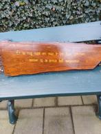 Spreuk op hout, Ophalen of Verzenden, Gebruikt