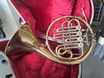 Gebruikte Hoorn met koffer, Muziek en Instrumenten, Blaasinstrumenten | Hoorns, Ophalen, Gebruikt, F-hoorn, Met koffer