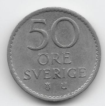 Zweden 50 öre 1968 KM# 837 beschikbaar voor biedingen