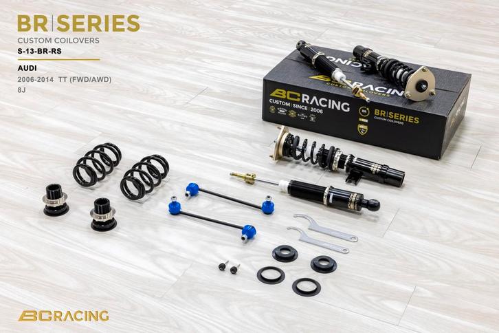 BC Racing schroefset verlaging - Audi TT 8J 06-14, Auto diversen, Tuning en Styling, Ophalen of Verzenden