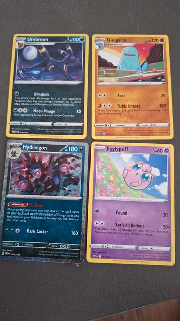 Pokemon kaarten beschikbaar voor biedingen
