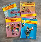 6 Lucky Luke stripboeken jaren 70, Boeken, Stripboeken, Gelezen, Ophalen of Verzenden, Meerdere stripboeken