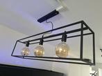 industriële hanglamp, Huis en Inrichting, Lampen | Hanglampen, Ophalen, Zo goed als nieuw, Minder dan 50 cm