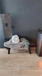 Mooi stevig houten bankje, Antiek en Kunst, Ophalen