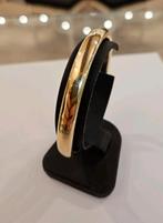 14 karaats gouden slavenarmband / bangle geelgoud glad, Ophalen of Verzenden, Zo goed als nieuw, Goud, Goud