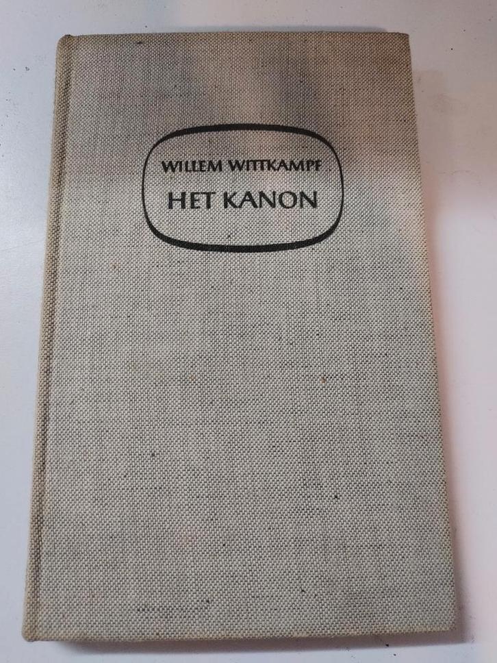 Willem Wittkampf - Het Kanon (1951), Antiek en Kunst, Antiek | Boeken en Bijbels, Ophalen of Verzenden