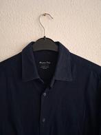 Massimo Dutti Blauw Overhemd - Maat L, Kleding | Heren, Overhemden, Blauw, Ophalen of Verzenden, Zo goed als nieuw, Halswijdte 41/42 (L)